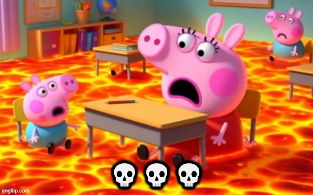 peppa pig ai | 💀💀💀 | image tagged in ai,peppa pig | made w/ Imgflip meme maker