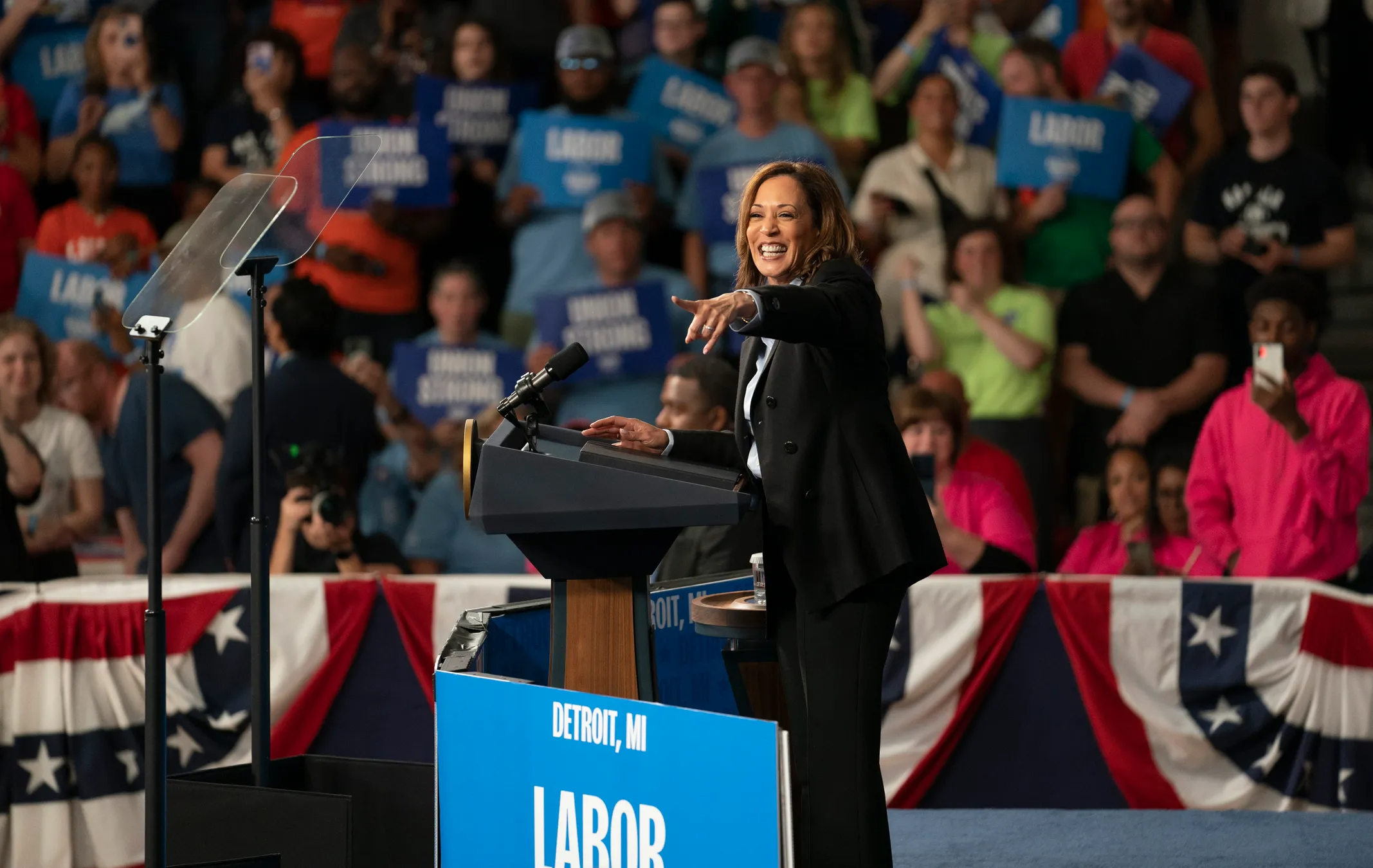 Kamala Harris rally 2024 Blank Meme Template