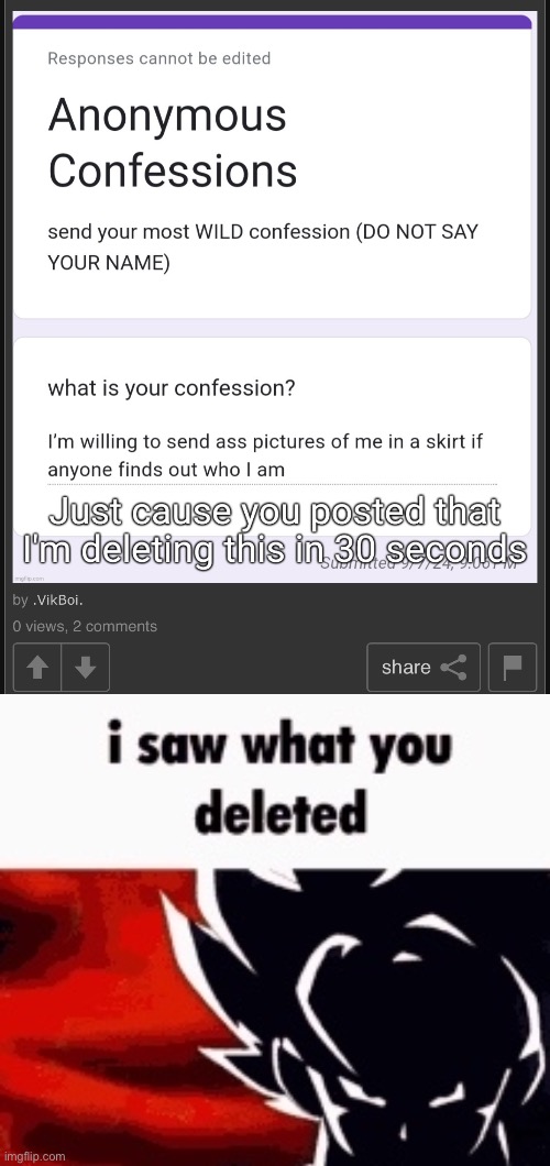 image tagged in i saw what you deleted | made w/ Imgflip meme maker