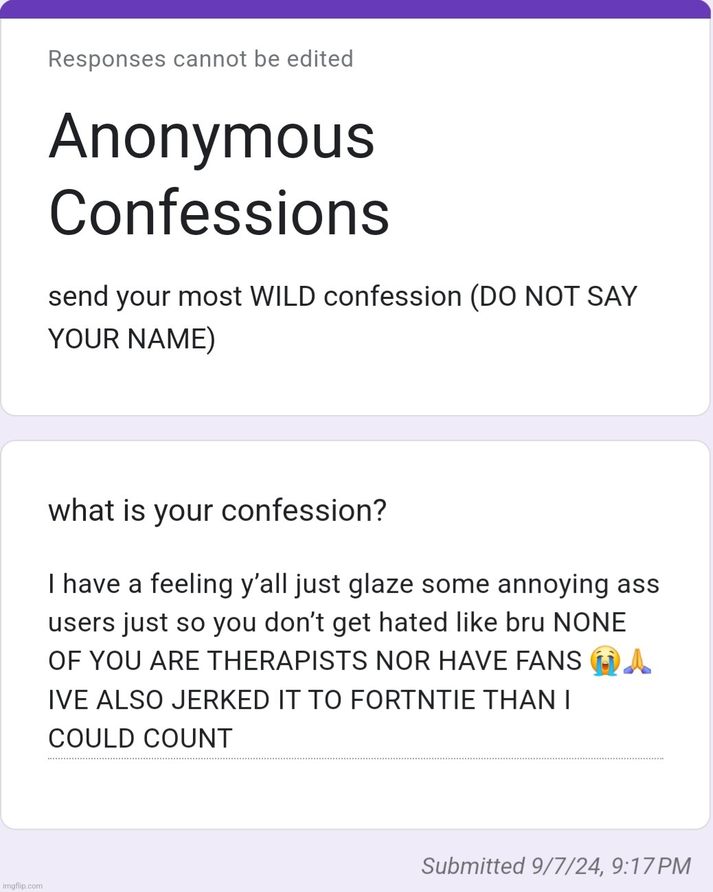 "i am into fat bitches" ahh confession | made w/ Imgflip meme maker