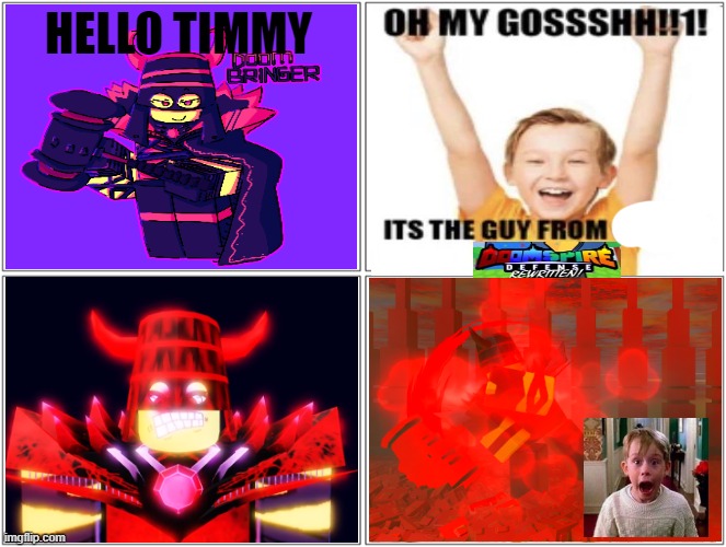 I made this by the way | HELLO TIMMY | made w/ Imgflip meme maker