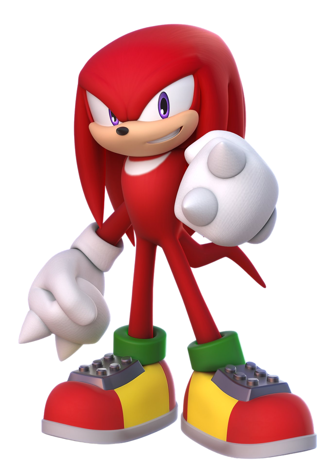 Knuckles the Echidna (Sonic Dream Team) Blank Meme Template