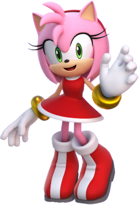 Amy Rose (Sonic Dream Team) Blank Meme Template