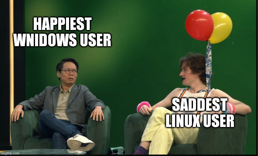 Dota across the OSes | HAPPIEST WNIDOWS USER; SADDEST LINUX USER | image tagged in linux,windows,dota 2 | made w/ Imgflip meme maker