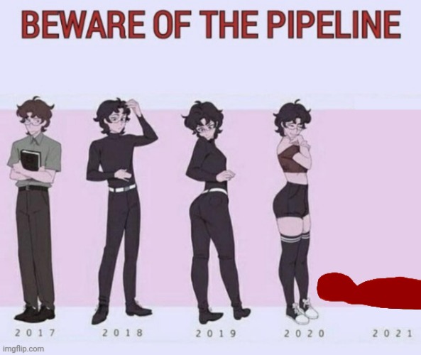 Beware of the pipeline | image tagged in beware of the pipeline,saddam hussein | made w/ Imgflip meme maker