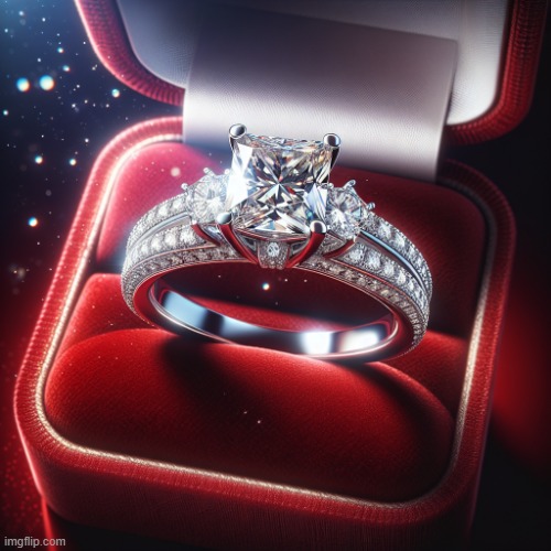 Engagement Ring | image tagged in engagement ring | made w/ Imgflip meme maker