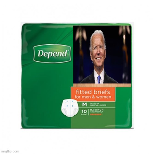 Depend | image tagged in diapers | made w/ Imgflip meme maker