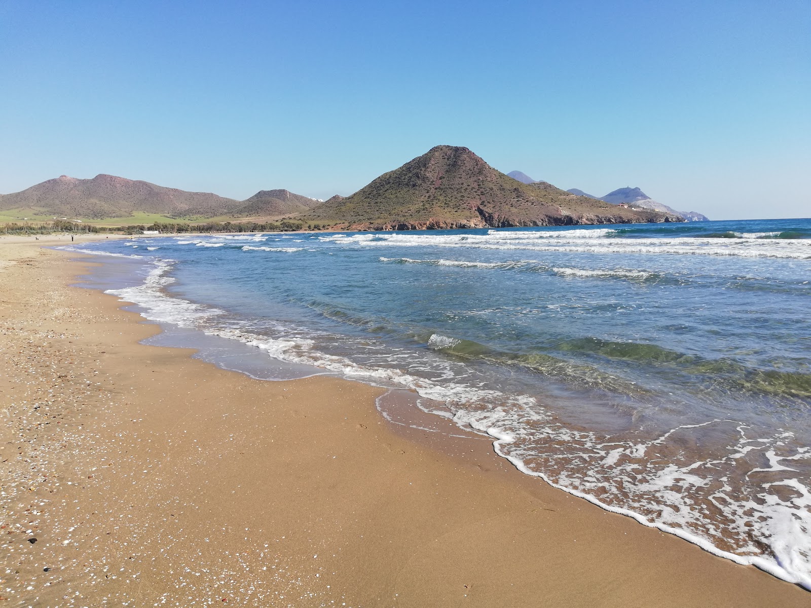 Genoveses Beach, Almeria Blank Meme Template