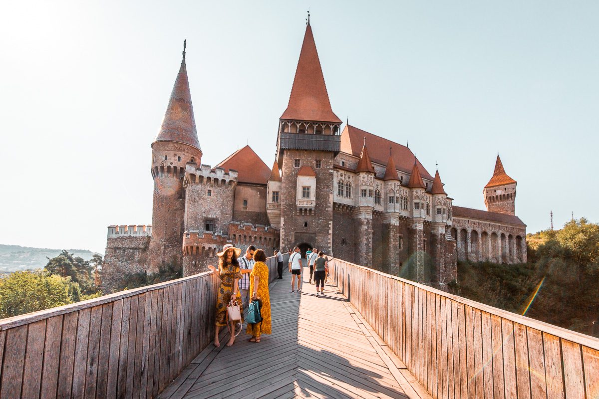 Castelul Corvinilor, Hunedoara Blank Meme Template