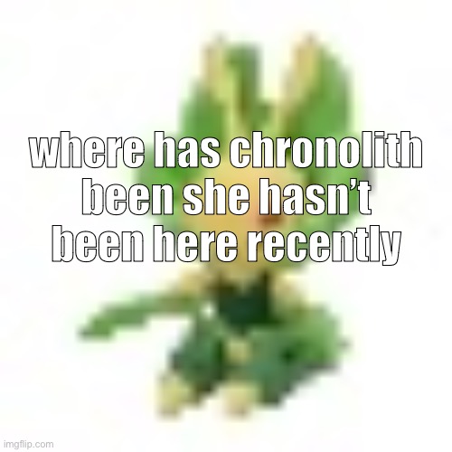 144p Leavanny | where has chronolith been she hasn’t been here recently | image tagged in 144p leavanny | made w/ Imgflip meme maker