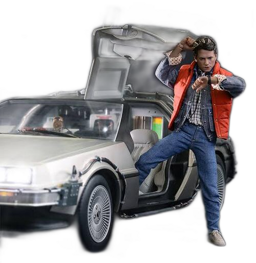 Marty Mcfly volver al futuro Blank Meme Template