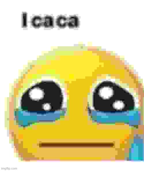 i caca | image tagged in i caca | made w/ Imgflip meme maker