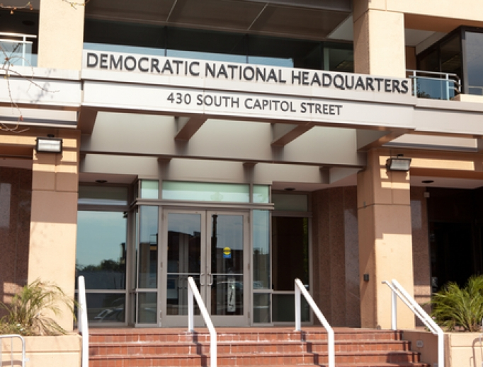 DNC Headquarters Blank Meme Template