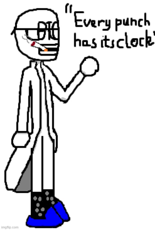 "Every punch has its clock" | made w/ Imgflip meme maker