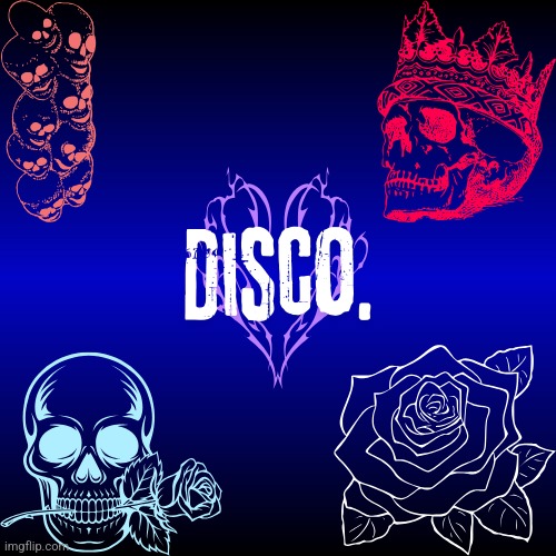 Disco logo | image tagged in disco,art,music | made w/ Imgflip meme maker