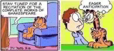 Random Garfield comic generators are amazing | image tagged in garfield,memes | made w/ Imgflip meme maker