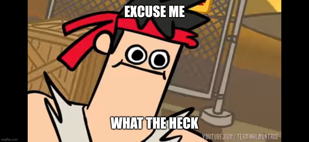 Ryu wat | EXCUSE ME WHAT THE HECK | image tagged in ryu wat | made w/ Imgflip meme maker