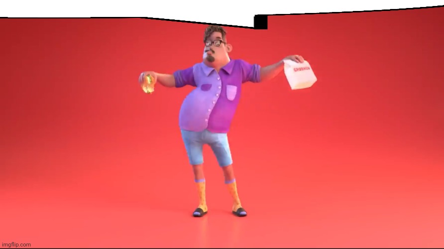 ㅤ | image tagged in guy from grubhub ad | made w/ Imgflip meme maker