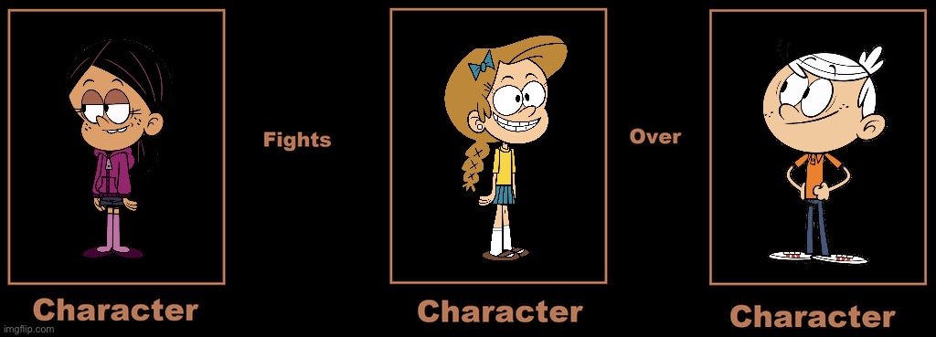 What If R. Anne Fights G. Jordan Over Lincoln | image tagged in the loud house,nickelodeon,fighting,lincoln loud,ronnie anne,ronnie anne santiago | made w/ Imgflip meme maker