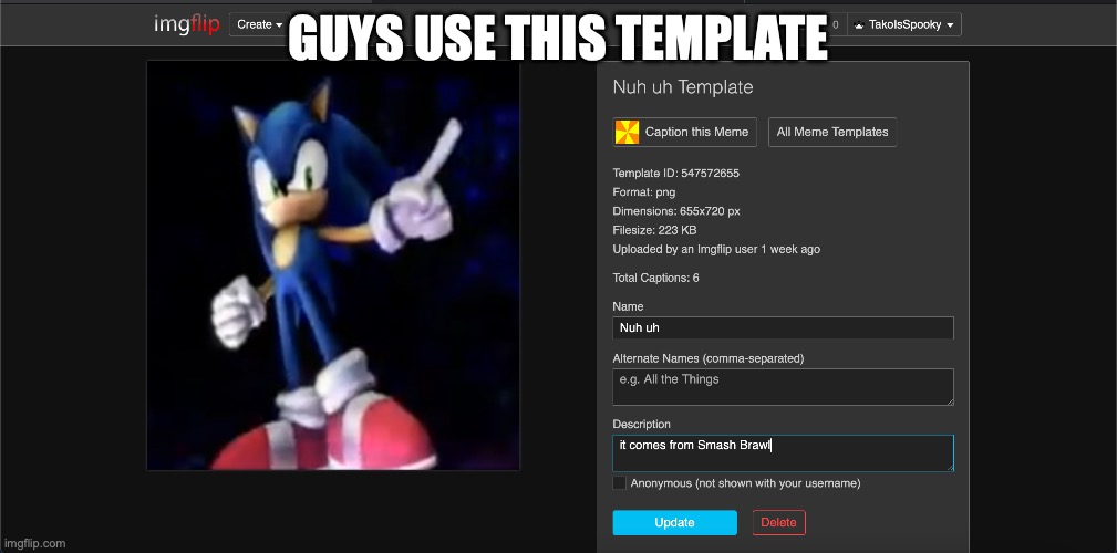 GUYS USE THIS TEMPLATE | made w/ Imgflip meme maker