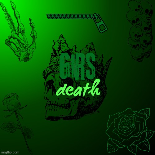 GirsDeath logo (I DO TAKE REQUESTS) | image tagged in art,gir | made w/ Imgflip meme maker