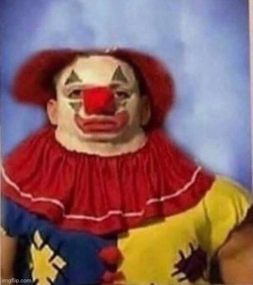 Clown staring | image tagged in clown staring | made w/ Imgflip meme maker