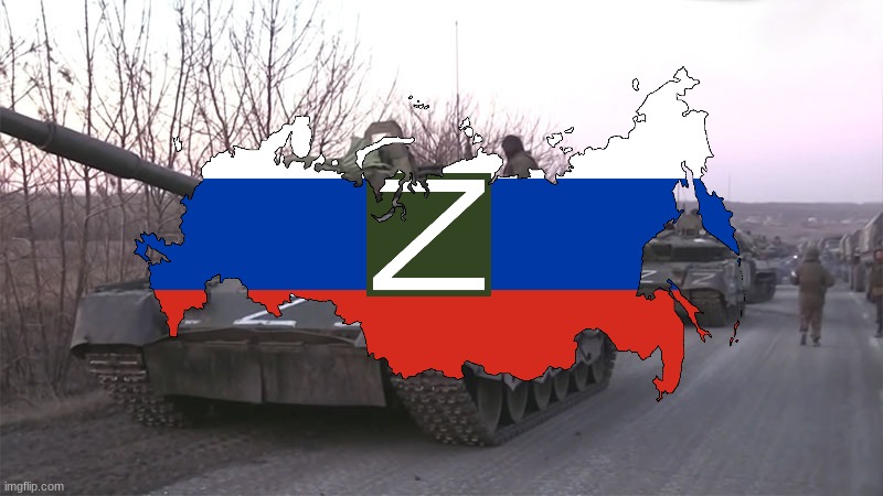 Russian Z Tank | image tagged in russian z tank | made w/ Imgflip meme maker