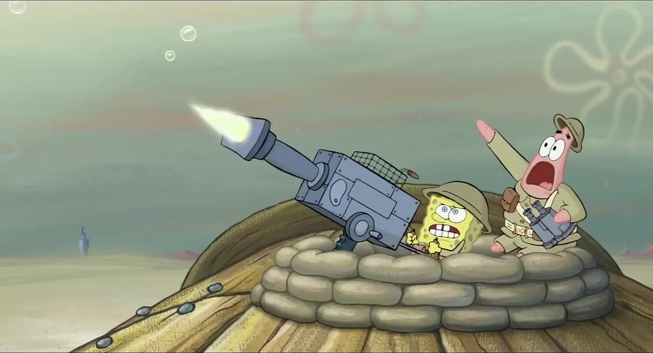 Spongebob military Blank Meme Template