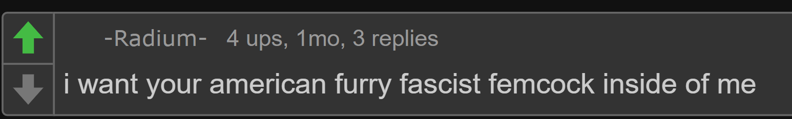 Radium i want your american furry fascist femcock inside of me Blank Meme Template