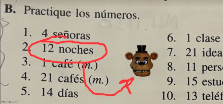 12 Noches translates to "12 Nights" | made w/ Imgflip meme maker