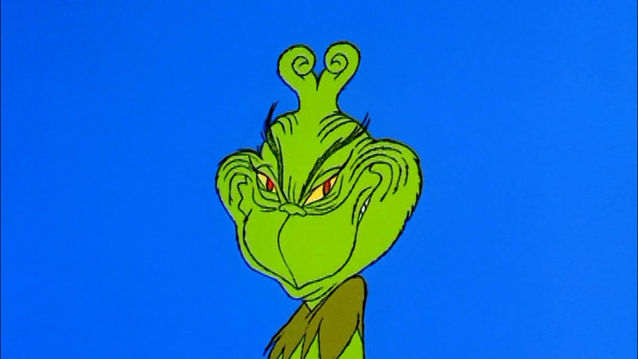 Grinch Smile Blank Meme Template