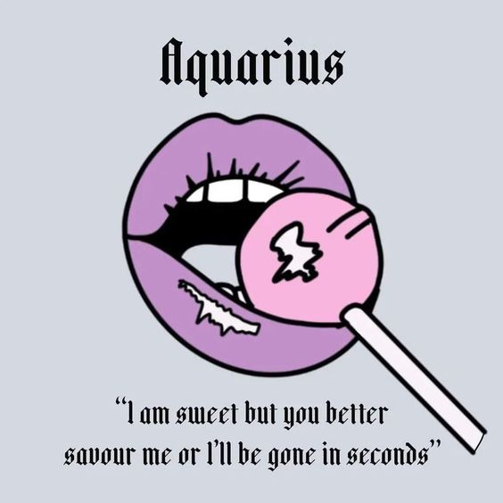 High Quality Aquarius Sucking Lolipop Blank Meme Template