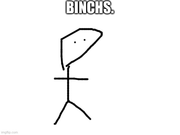 Binchs. | BINCHS. | made w/ Imgflip meme maker