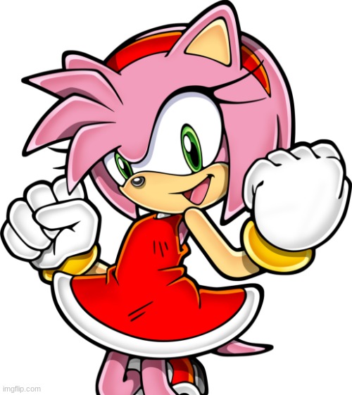 Amy Rose | image tagged in amy rose | made w/ Imgflip meme maker