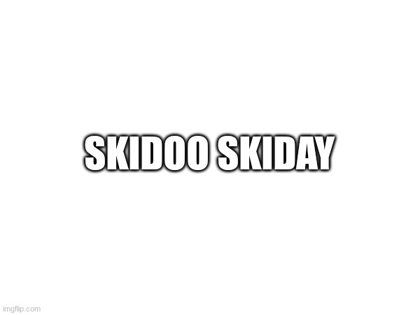 SKIDOO SKIDAY; YOU ARE NOW GAY | image tagged in yuh | made w/ Imgflip meme maker