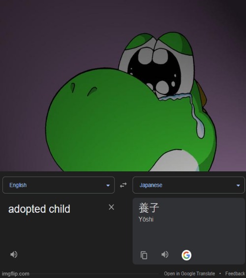 Sad Yoshi | image tagged in sad yoshi | made w/ Imgflip meme maker