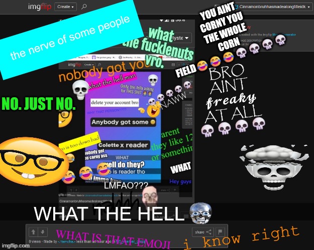 NO. JUST NO. | made w/ Imgflip meme maker