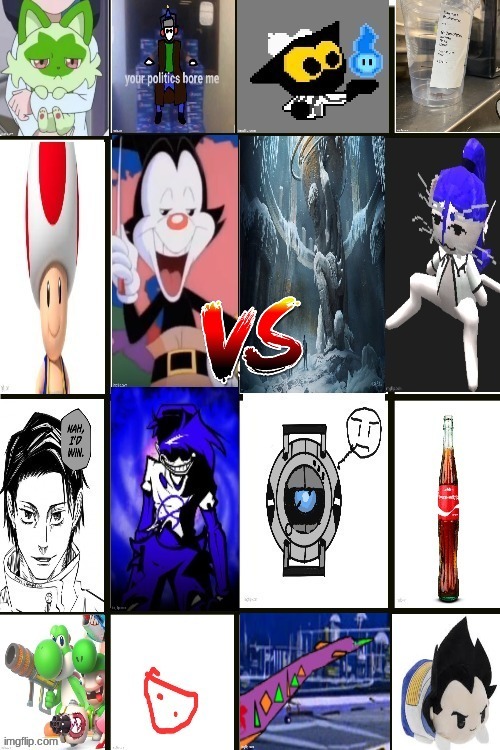 vote on one | made w/ Imgflip meme maker