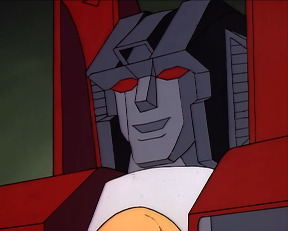 starscream smile Blank Meme Template