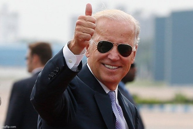 Biden thumbs up | image tagged in biden thumbs up | made w/ Imgflip meme maker