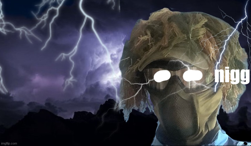 floor funni lightning man | nigg | image tagged in floor funni lightning man | made w/ Imgflip meme maker