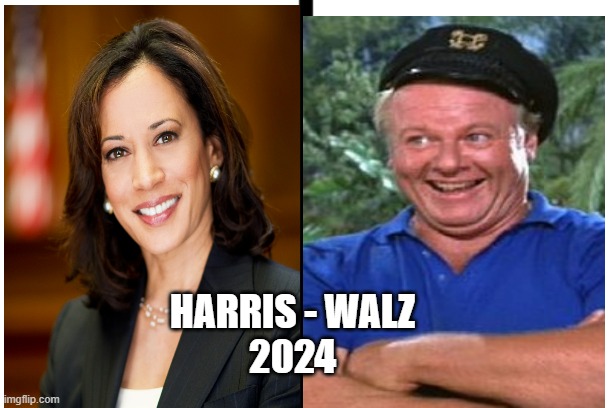 Skipper's Lil Buddy is Gilligan... Dick Cheney's lil buddy is Liz | HARRIS - WALZ
2024 | image tagged in kamala harris,politics,karl marx,gilligan's island,nevertrump,president_joe_biden | made w/ Imgflip meme maker