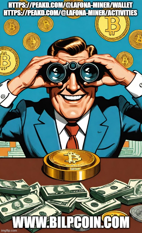 HTTPS://PEAKD.COM/@LAFONA-MINER/WALLET 


HTTPS://PEAKD.COM/@LAFONA-MINER/ACTIVITIES; WWW.BILPCOIN.COM | made w/ Imgflip meme maker