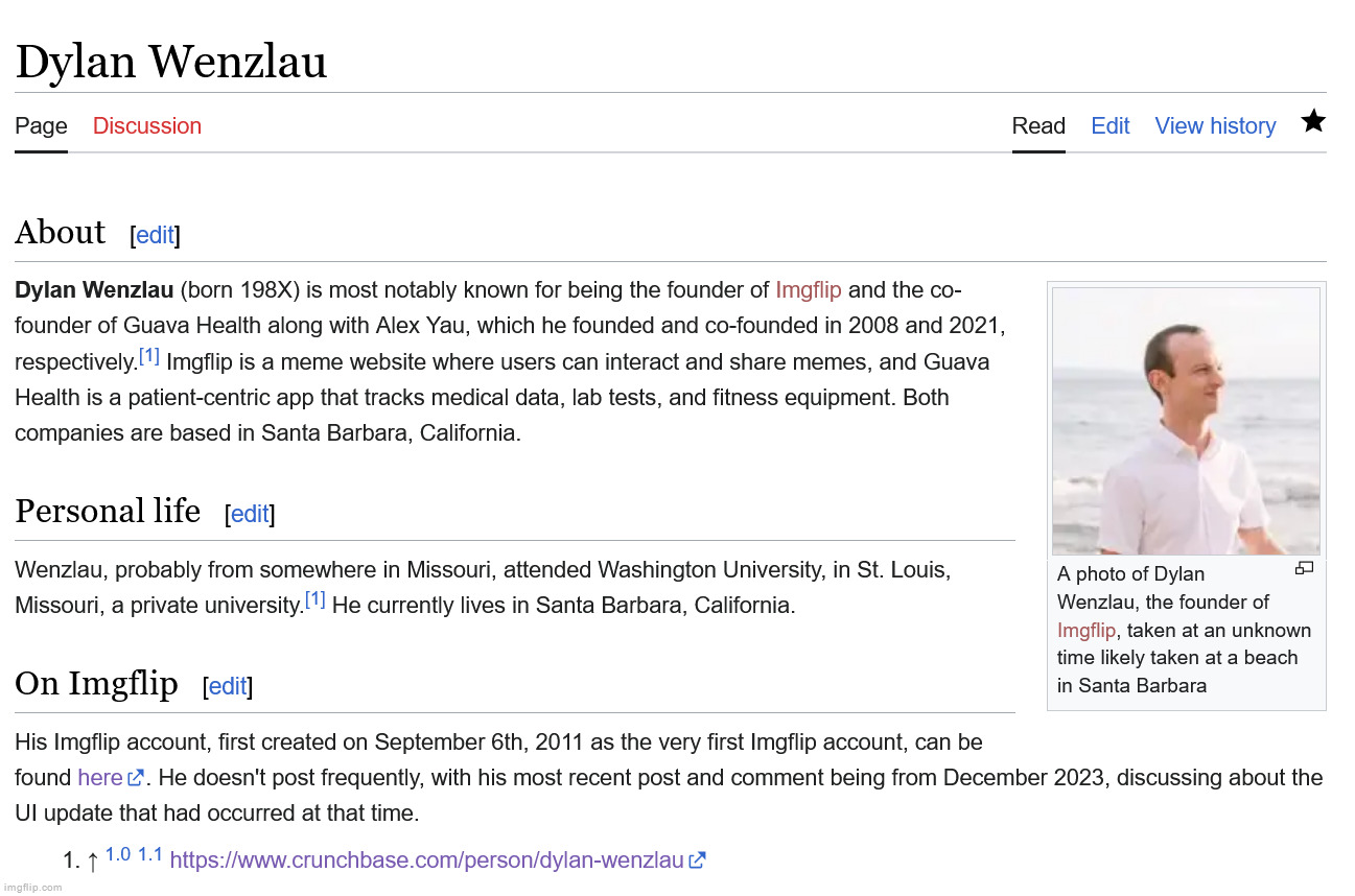 The MSMG Miraheze wiki's very first page! | made w/ Imgflip meme maker