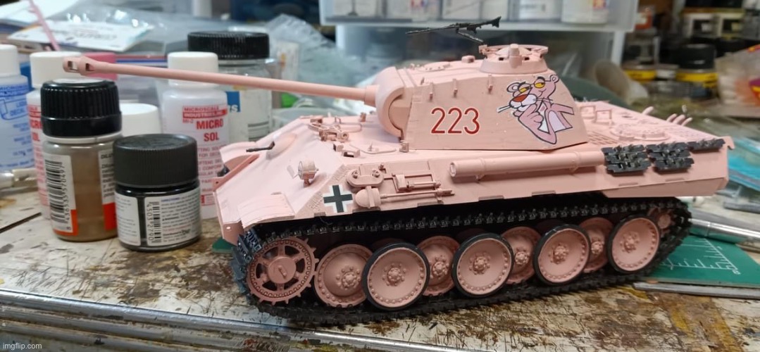 GUYS….. IT’S THE PINK PANTHER | made w/ Imgflip meme maker