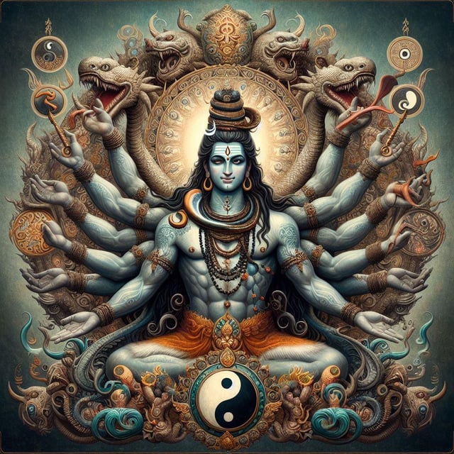 shiva multiple hands Blank Meme Template