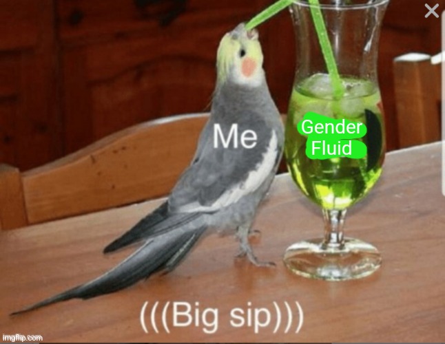 Unseen juice | Gender
Fluid | image tagged in unseen juice | made w/ Imgflip meme maker