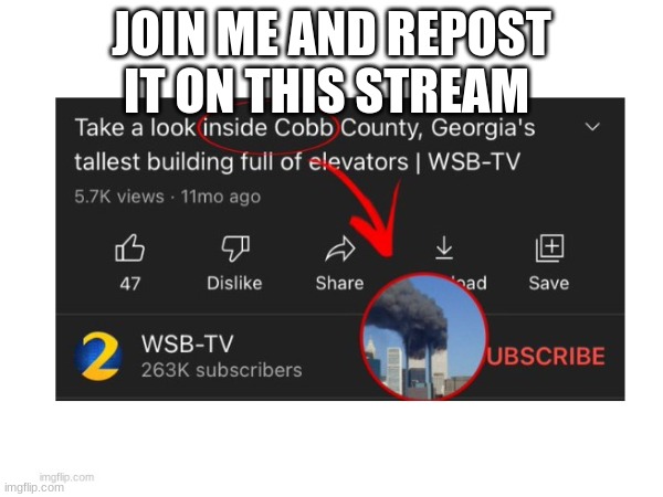 JOIN ME AND REPOST IT ON THIS STREAM | image tagged in yes | made w/ Imgflip meme maker