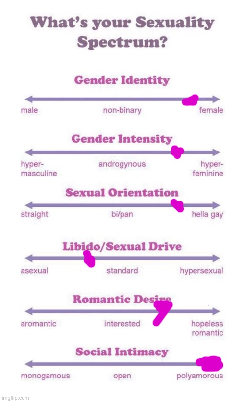 Title go haha brrrrrr | image tagged in what's your sexuality spectrum | made w/ Imgflip meme maker