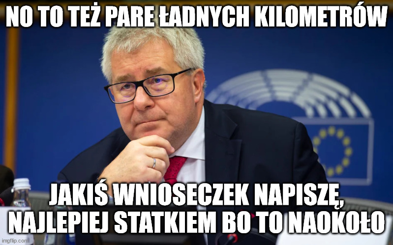 NO TO TEŻ PARE ŁADNYCH KILOMETRÓW; JAKIŚ WNIOSECZEK NAPISZĘ, NAJLEPIEJ STATKIEM BO TO NAOKOŁO | made w/ Imgflip meme maker